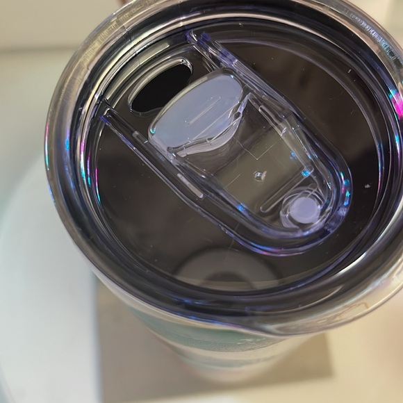 Tumbler with matching lid, NWOT Stylish MOM, ALOHA FLOWER MOM PRINT- New! - Picture 5 of 5